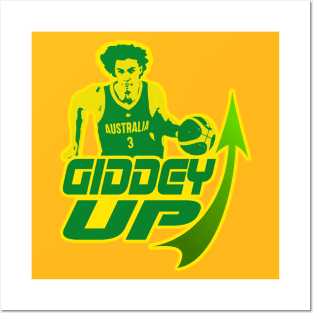 Aussie Basketball - Josh Giddey - GIDDEY UP Posters and Art